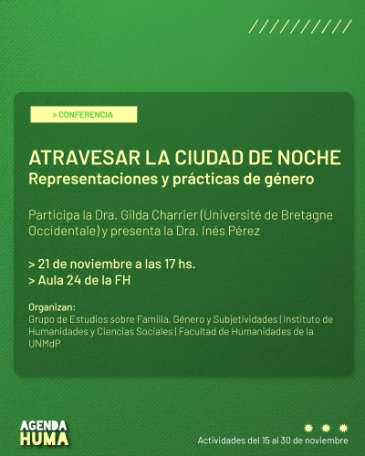 Conférence Mar de Plata