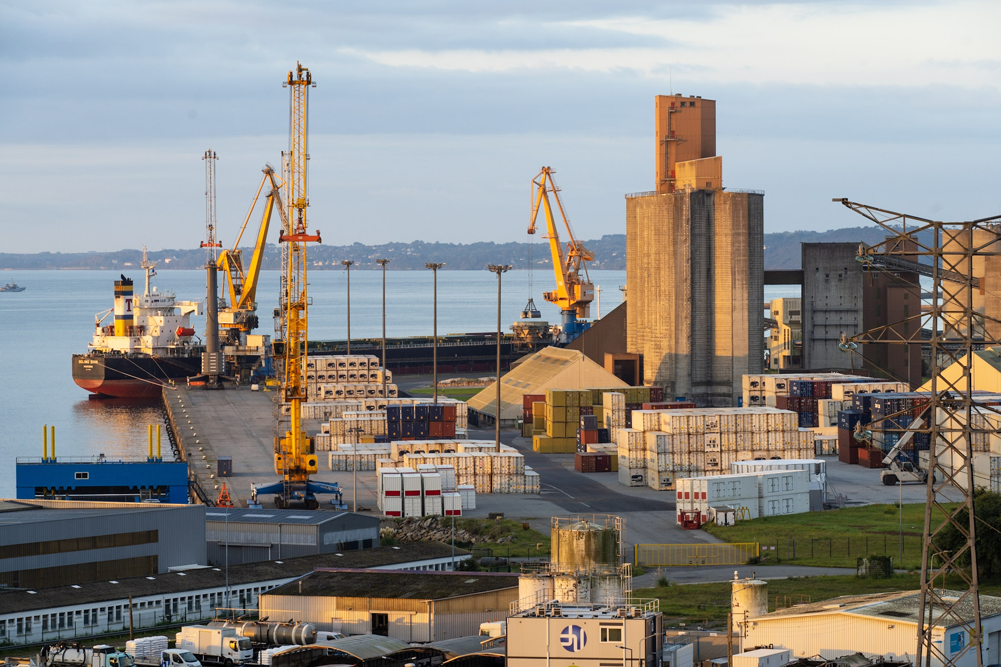 Port de Brest / Mathieu Le Gall 