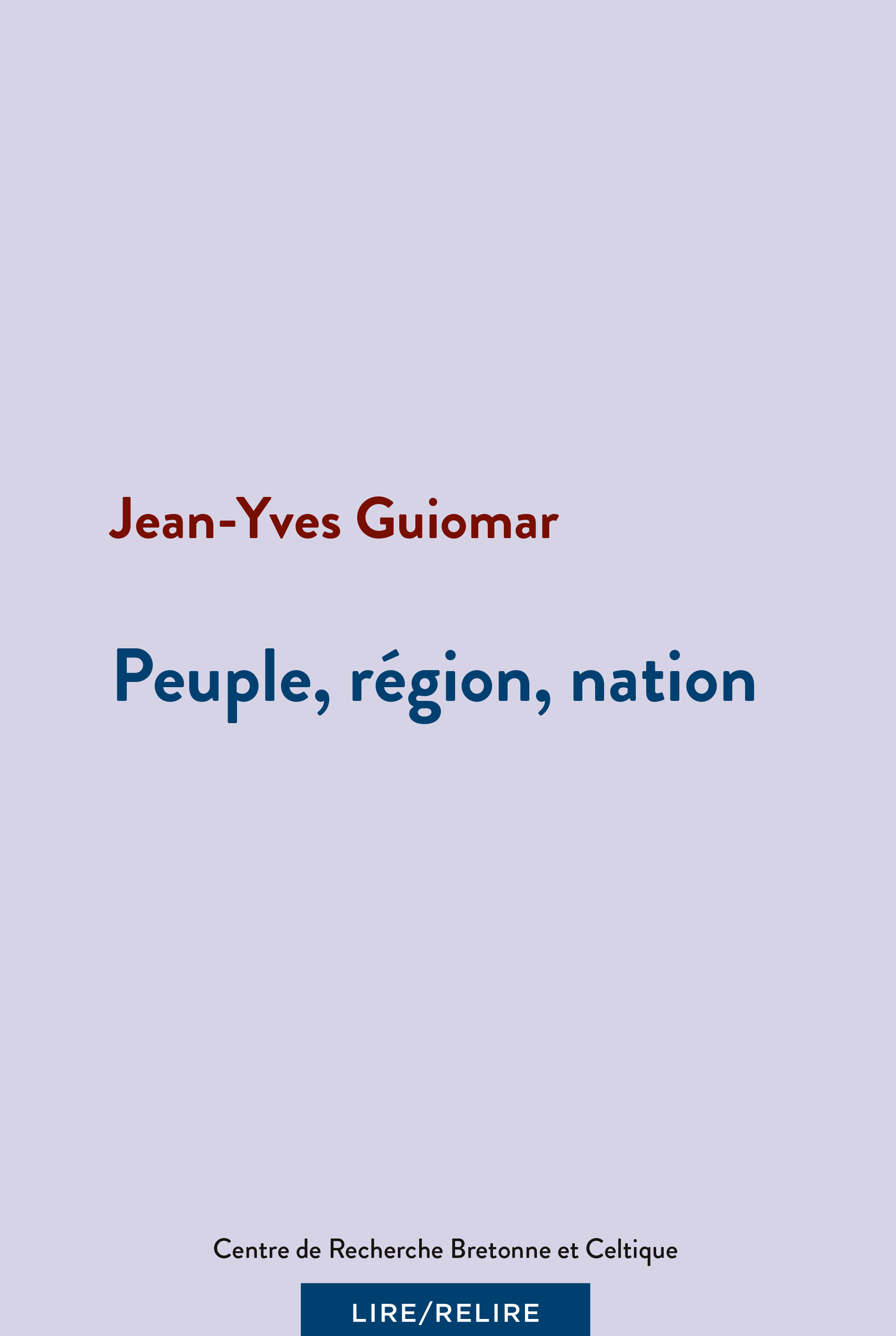 Peuple, région, nation