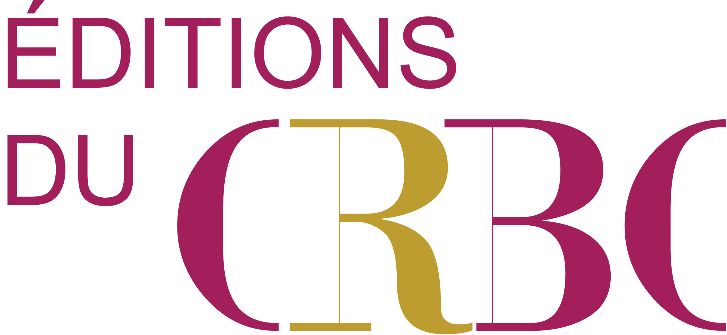 Logo des Éditions du CRBC