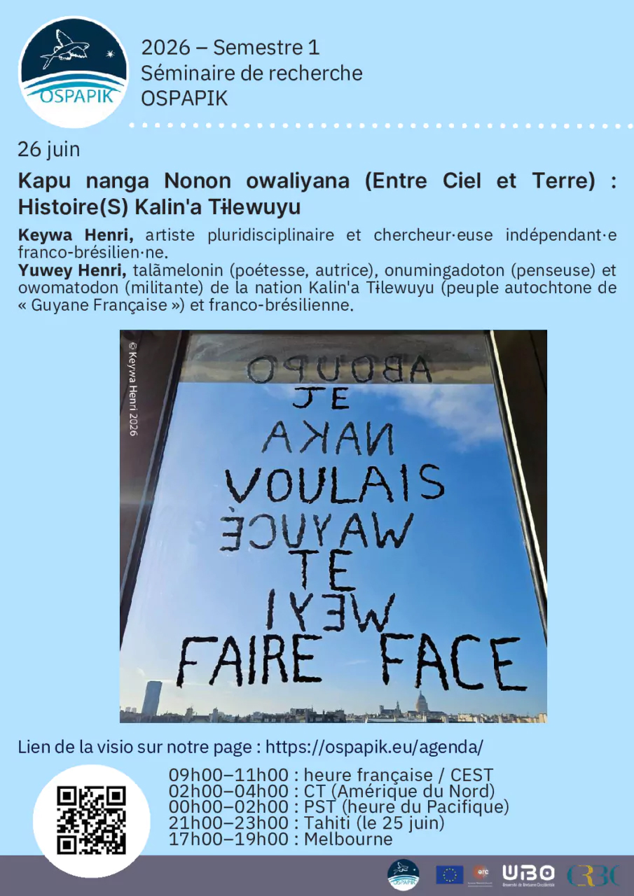 Affiche du webinaire