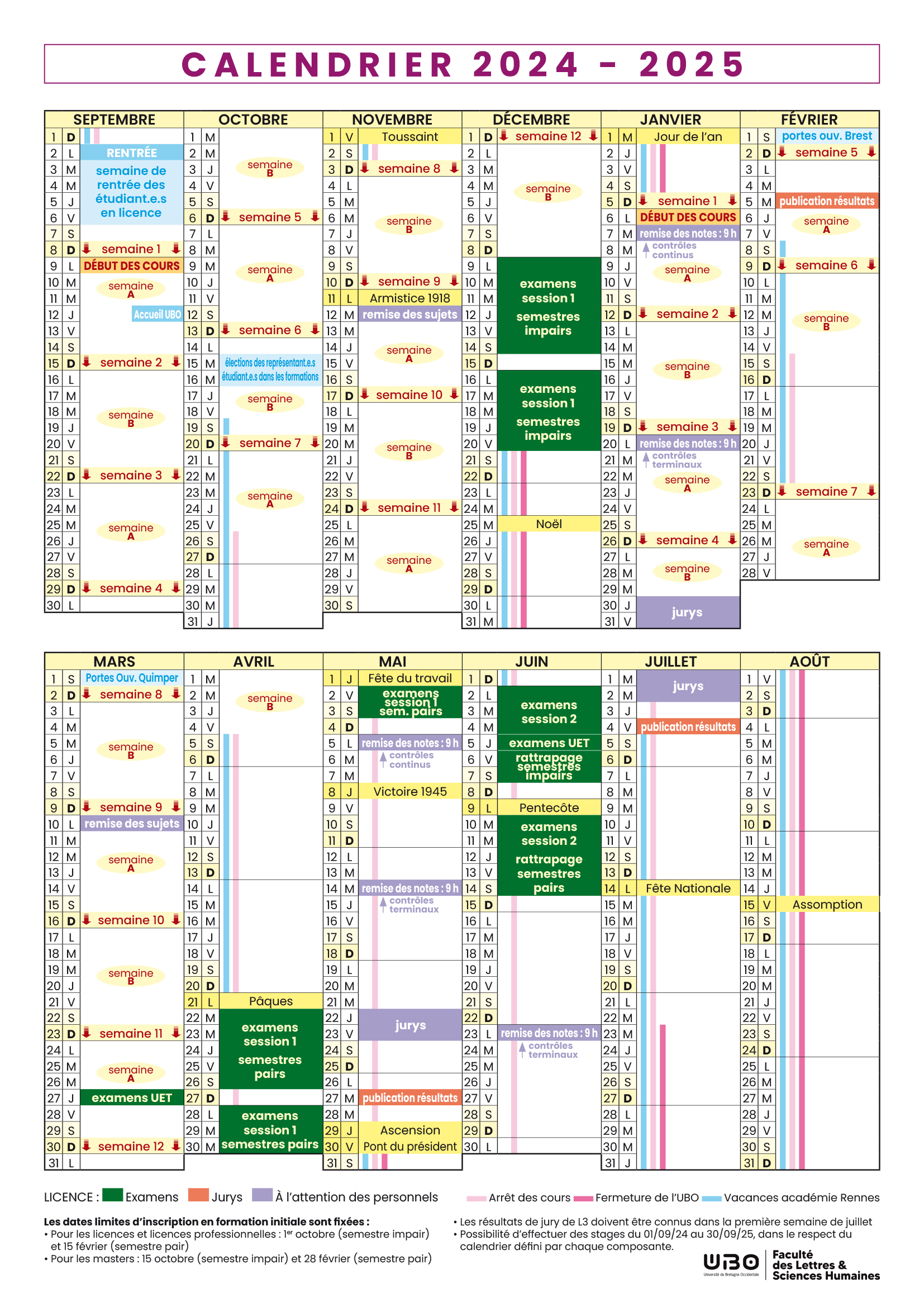 Calendrier24-25