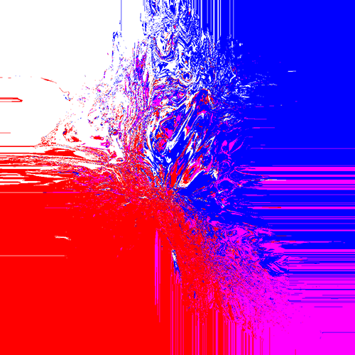 Représentation graphique du comportement d’un code correcteur d’erreur, permettant de corriger d'éventuelles erreurs lors d'une transmission numérique © Titouan Gendron, Emmanuel Boutillon (Lab-STICC / UBS)