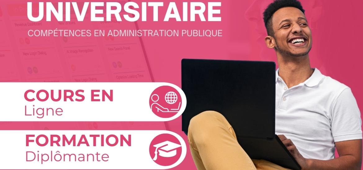 Illustration de communication pour le diplôme universitaire 