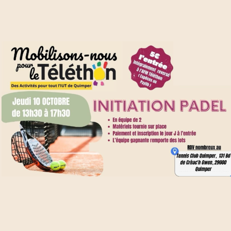 Affiche MLT Téléthon