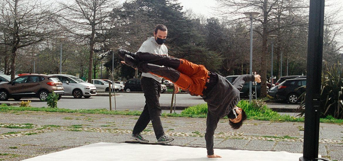 2 danseurs de breakdance