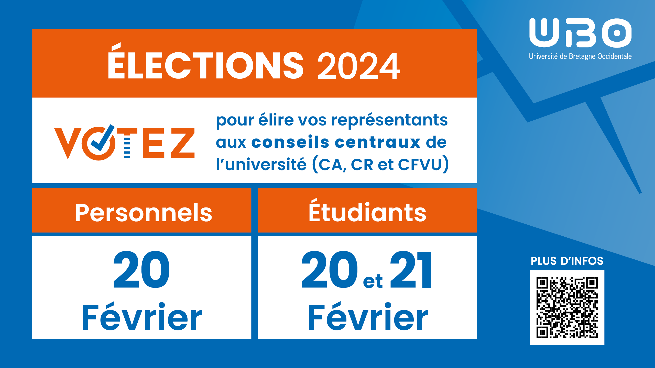 élections 2024 - affiche format paysage
